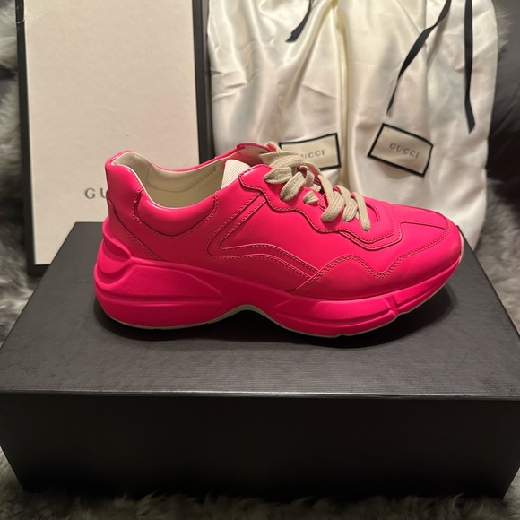Gucci Rhyton Sneakers Size EU 37 - Picture 2 of 6